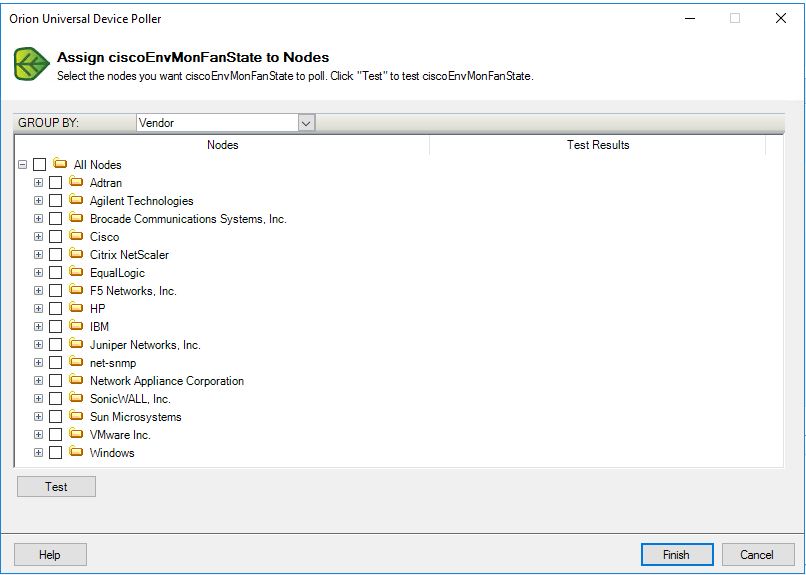 Test a Universal Device Poller against your node