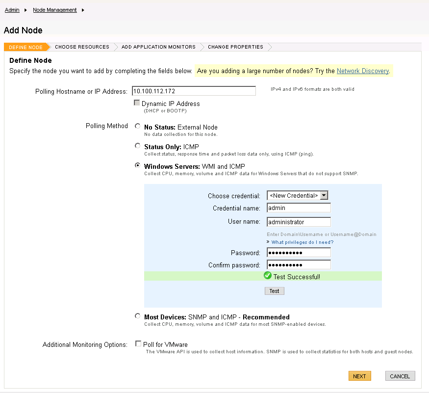 Monitor the Windows Mount Points on the server